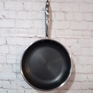LEXI HOME LH DIAMOND NON-STICK SKILLET FRYING PAN 10" TRI-PLY STAINLESS